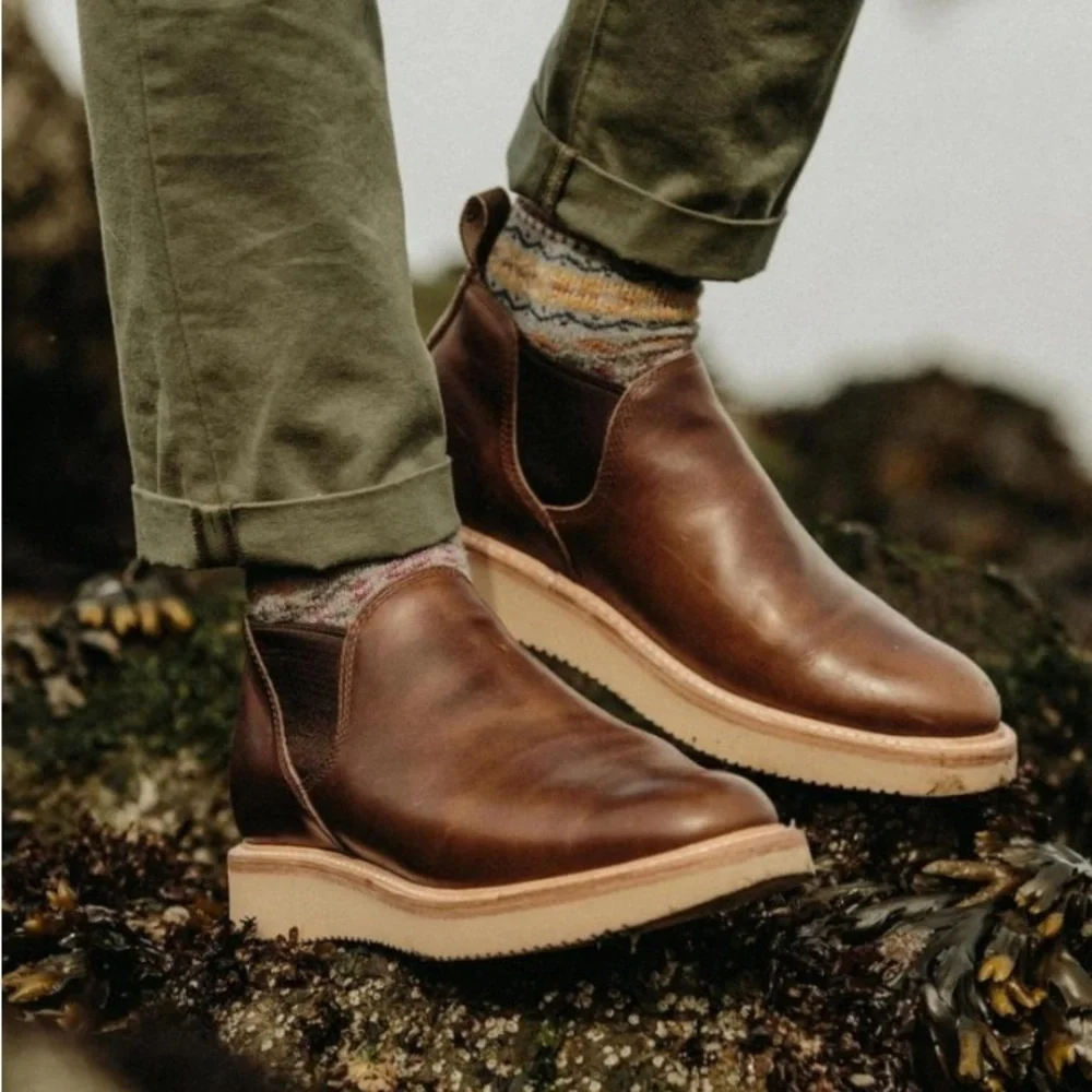 Taylor Stitch Ranch Boot In Whiskey 10.5D